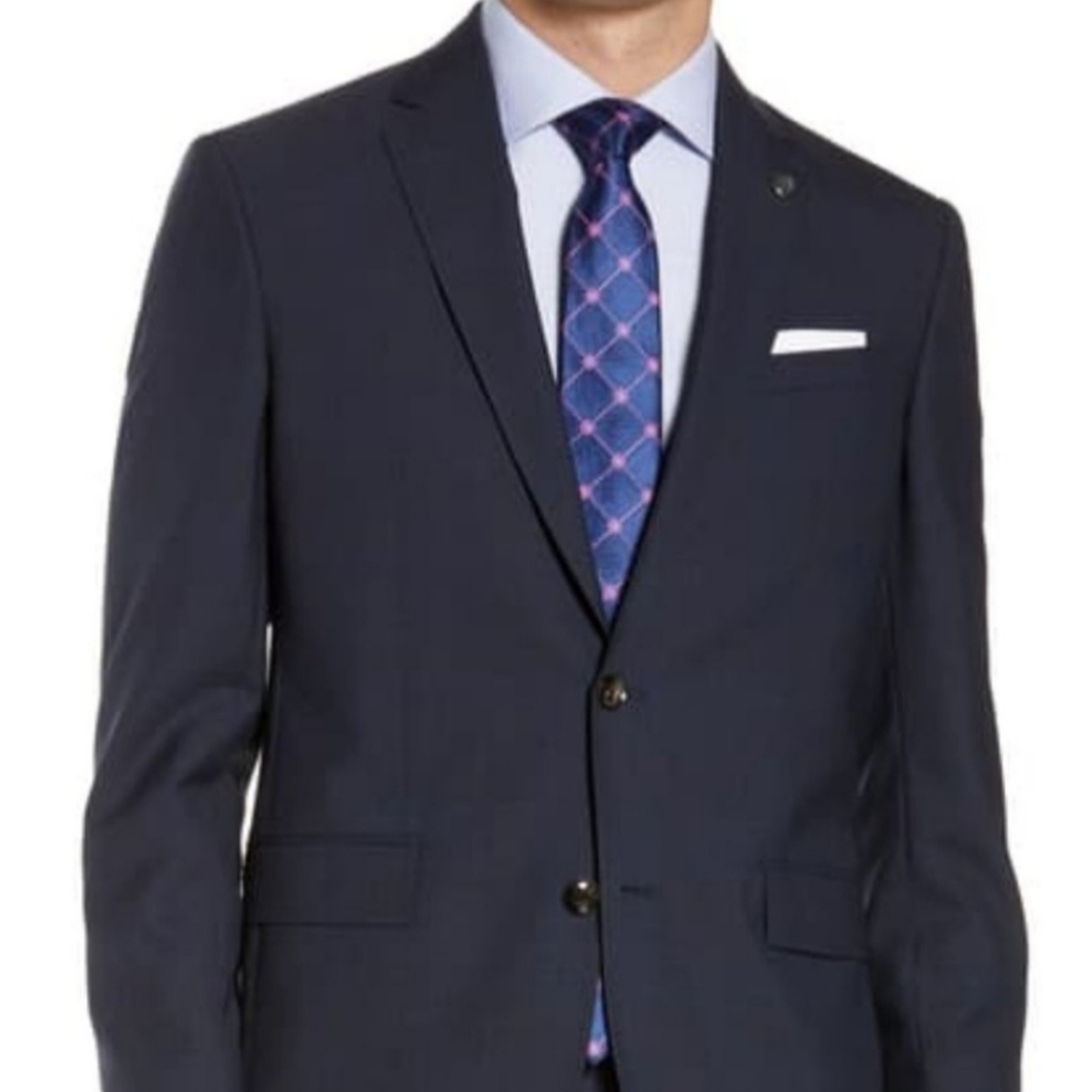 Ted Baker London Endurance  Plaid Pattern Suit